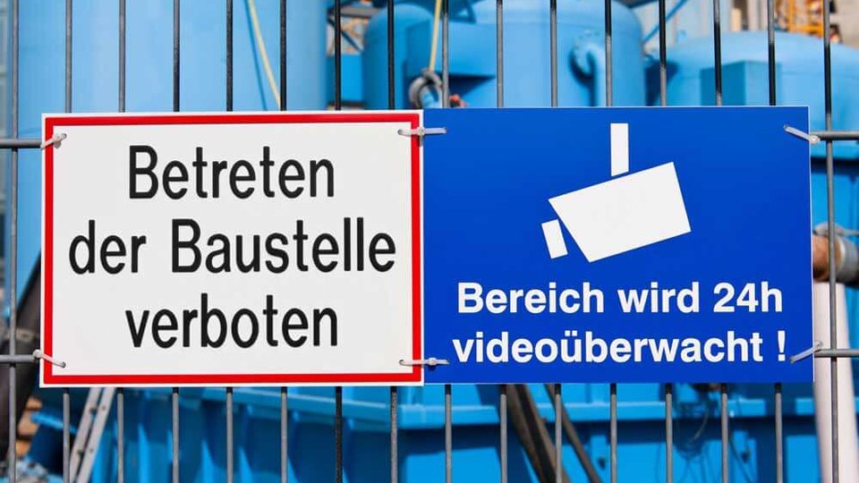 Baustellen gelten als leichte Ziele für Kriminelle